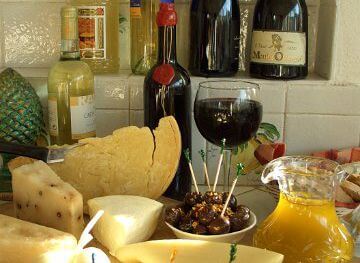 Matlagning och vin kurs i Taormina