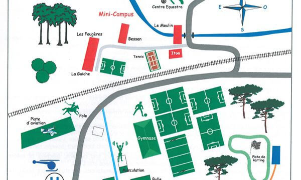 Normandie-franska-Campus-boende