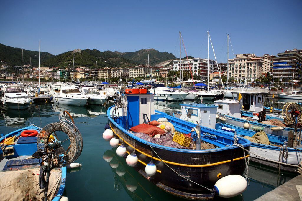 italienska språkresa Salerno