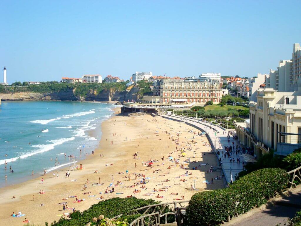 franska språkresa Biarritz
